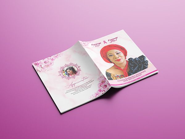 Custom Square Funeral Brochure Print - funeral printing Lagos Nigeria - High Quality Digital Printing Services Square Funeral Brochure - brochure printing Lagos Nigeria - funeral printing Lagos Nigeria - Professional Printing Services